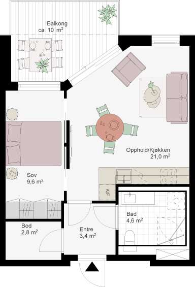 Plantegning 1